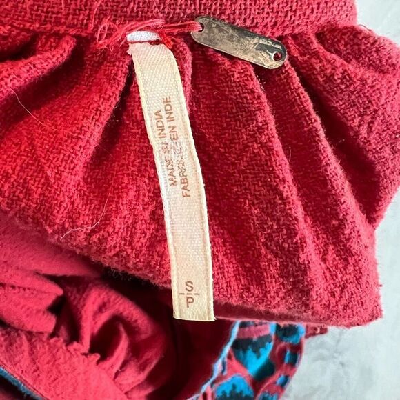 Free People In The Clear Embroidered Tunic Dress Size S - Picture 5 of 7